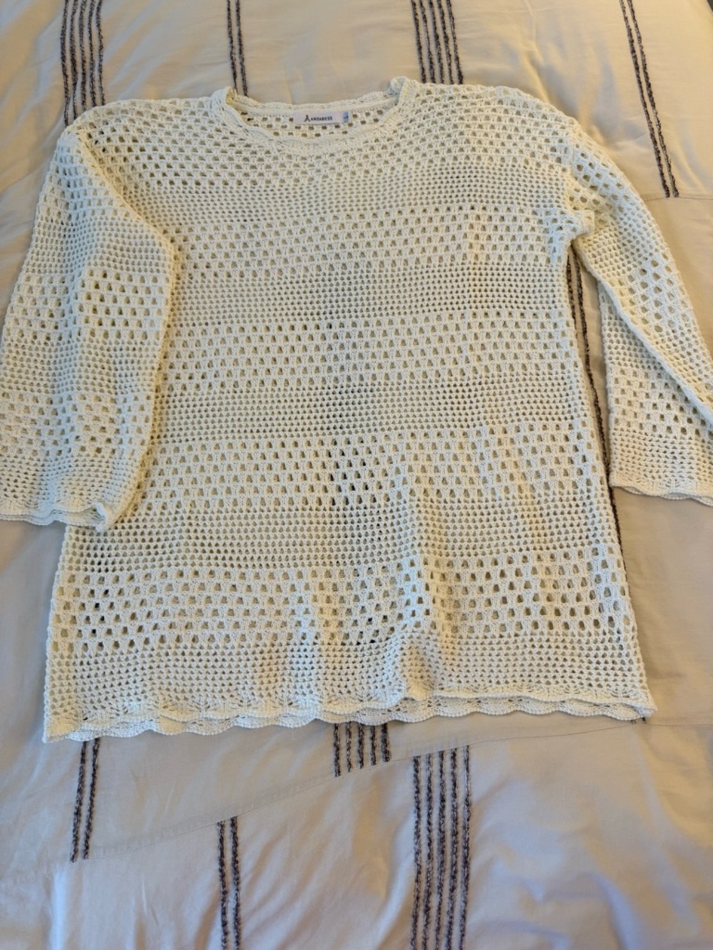 Beach Coverup Crochet Mini Dress